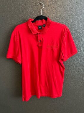 BOSS Red Men's Short Sleeve Polo
